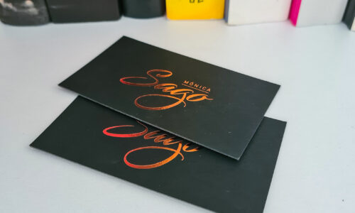 Foil Stamped Business Cards 1 1