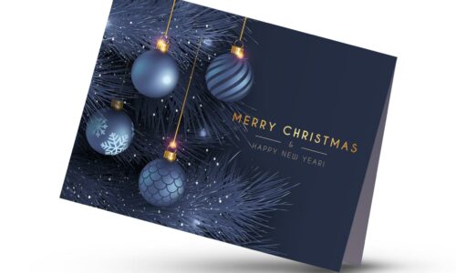 Silk Christmas Cards 1